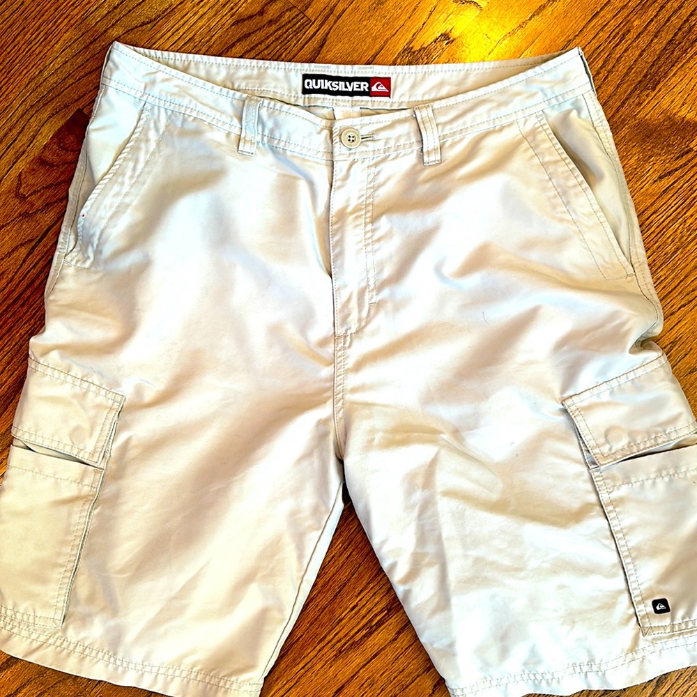 SOLD! - Quicksilver Cargo Shorts 36” waist - Picture 1 of 7
